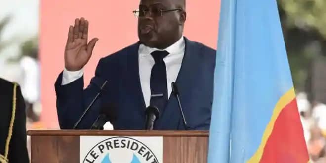 Prestation du serment de Félix Tshisekedi